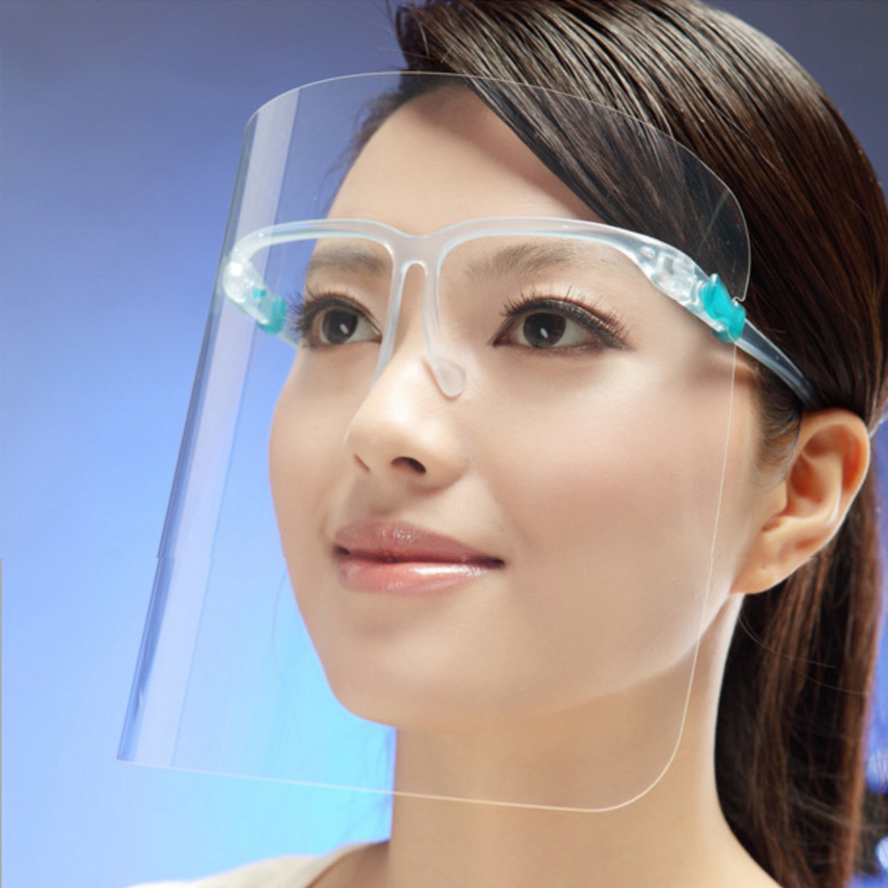 안경형 페이스쉴드(10매입) 국내발송 안면보호마스크 투명 페이스 필름